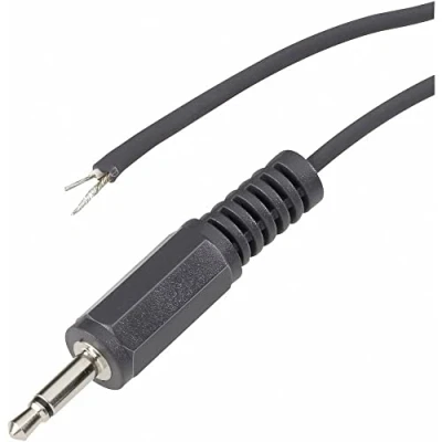 Bild av VOLTCRAFT XL AC35DG Hörlursuttag 3.5mm Teleplugg 3.5 mm Öppen ände Mono Antal poler:2 1 st