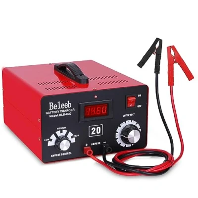 Bild av Hugoome Beleeb Series C20 Batteriladdare 12V 24V 36V 48V, Pulser av Högspänningsbatteridesulfatatorhållare för bly syra litiumjonbatterier