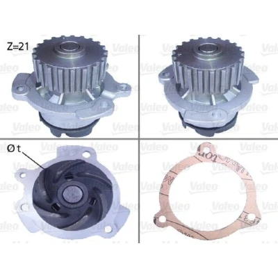 Bild av VALEO 506151 Pompe à eau avec joints couvercle