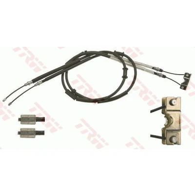 Bild av TRW GCH427 Câble De Frein 1492, 1255 à tambour OPEL: Corsa D 3/5 portes