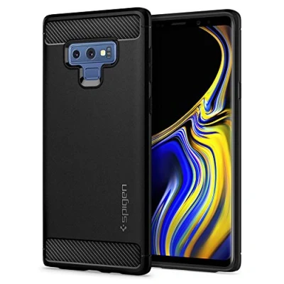 Bild av Spigen Rugged Armor Case Kompatibel med Samsung Galaxy Note 9 Fodral Skal Matte Black