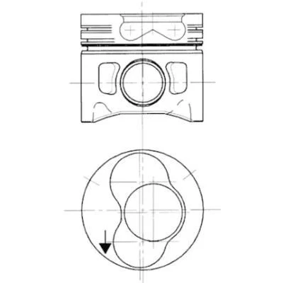 Bild av Kolv Kolbenschmidt 94428700