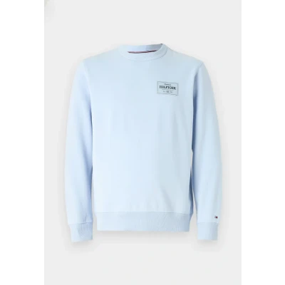Bild av Tommy Hilfiger Monotype Label Sweatshirt, Storlek: Small, Breezy blue