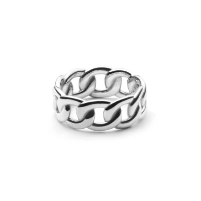 Bild av Daniel Wellington Chunky Ringar silvercoloured, Storlek: 48, Silver coloured