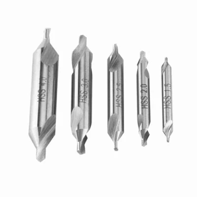 Bild av 5pcs High Speed Steel Center Drill Bits Set 60 Degree Angle 1.5/2/2.5/3/4mm Countersink Bit Tool