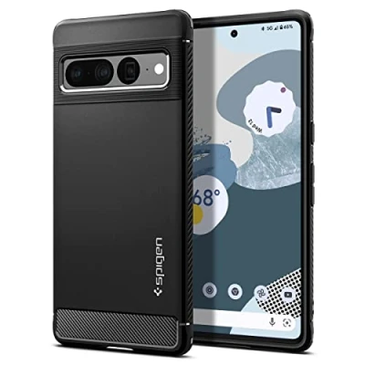 Bild av Spigen Rugged Armor Fodral Kompatibel med Google Pixel 7 Pro Svart