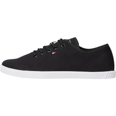 Bild av Tommy Hilfiger VULC CORE Chambray Sneakers, Storlek: 46, Ecru Lin