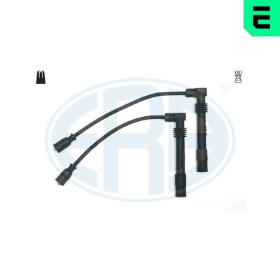 Bild av ERA 883061 Jeu De Fils d&#039;Allumage 2 VOLKSWAGEN: Golf 4, Passat B5 Berline, Break, AUDI: A4 Avant, Cabriolet B4
