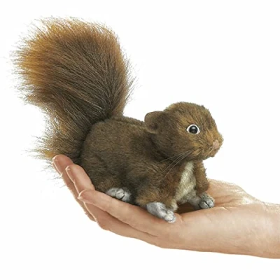 Bild av Folkmanis Red Squirrel Finger Puppet