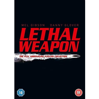 Bild av Dödligt vapen 1 4 (Ej svensk text) (4 DVD)