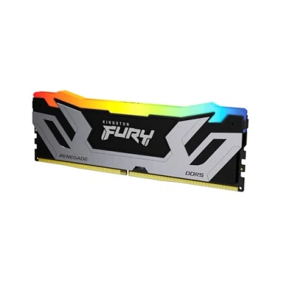 Bild av Kingston FURY Renegade RGB DDR5 8400 24GB CUDIMM för Intel CL40 Single Channel (1 pcs) XMP Svart med