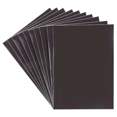 Bild av Ideen mit Herz 10 stycken självhäftande magnetiska ark, 0,6 mm tjocka, perfekta för förvaring av präglings och skärstenciler Din A5