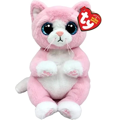 Bild av TY Lillibelle katt beanie regular 6 tum baby mjuk leksak samlarobjekt mysig tygteddy
