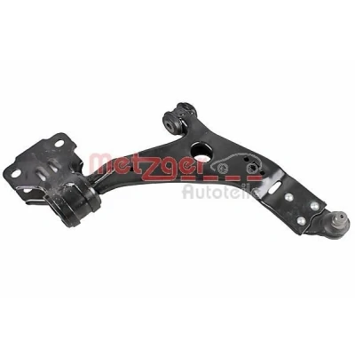 Bild av METZGER 58111402 Bras de suspension avec rotule suspension, support en caoutchouc Essieu avant droit barre oscillant transversal