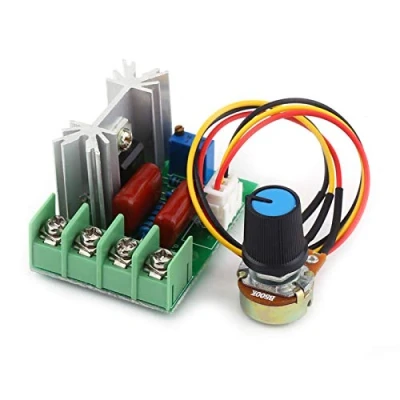 Bild av Sp?nningsregulator, AC 50 2000W SCR Elektrisk sp?nningsregulator Stabilisator Transformatorbrytare Termostat Motorvarvtalsregulator Regulator Dimmer