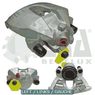 Bild av ERA Benelux BC63394 Étrier de frein Essieu avant gauche FORD: Focus 2, C Max, KUGA 1, VOLVO: V50, C30, V40 3/5 portes, MAZDA: 5, 3 5 portes