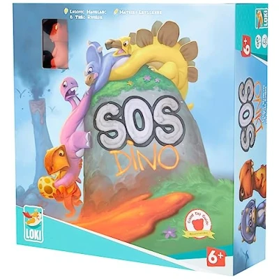 Bild av Iello CSGSOSD SOS Dino Cooperative Board Game, Multicolour