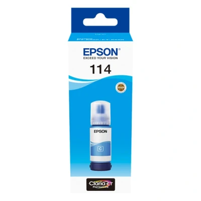 Bild av Epson 114 original Cyan Ink refill Blå