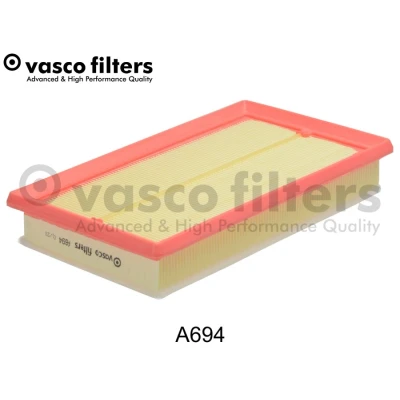 Bild av DAVID VASCO A694 Filtre à air 47 154 267 rectangulaire Cartouche filtrante avec préfiltre FIAT: 500X, Tipo 3/5 portes, Break, JEEP: Renegade SUV