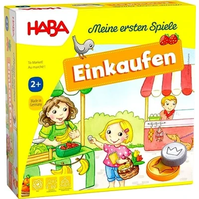 Bild av HABA 302781 My Very First Games To Market! An exciting day at the market for 1 4 budding shoppers ages 2 and older English instructions (Made in Germany)