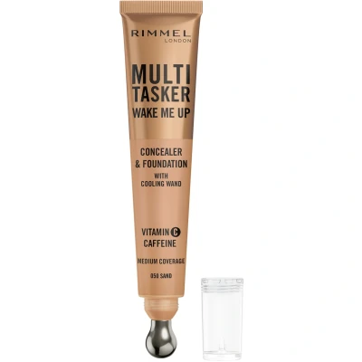 Bild av Rimmel London Multi Tasker Wake Me Up Concealer &amp; Foundation Sand 50 20 ml
