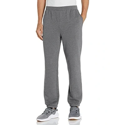 Bild av Amazon Essentials Men&#039;s Sweatpants i fleece med sluten botten (finns Big &amp; Tall), Mörkgrå ljung, M