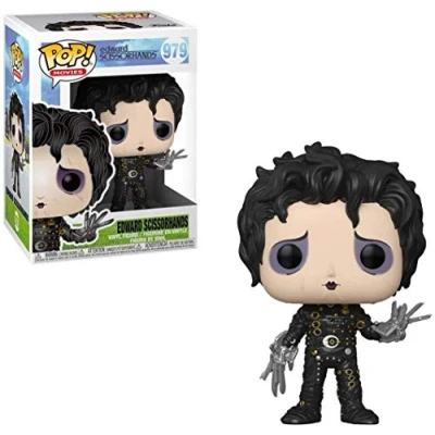 Bild av Funko POP! Movies Edward Scissorhands Samlarobjekt Vinylfigur Presentidé Officiell Merchandise Leksaker för barn och vuxna Skräckfans Modellfigur samlare utställning