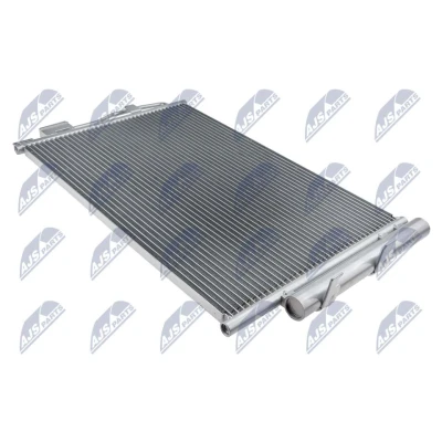 Bild av NTY CCS DW 001 Condenseur De Clim avec déshydrateur Aluminium 600 R 134a CHEVROLET: Aveo 5 portes, Trax, Berline, OPEL: Mokka / X