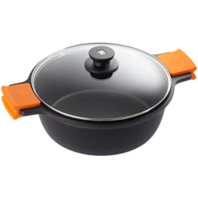 Bild av PINTI Casseruola 2 Manici Antiaderente Efficient Con Coperchio Cm 28 Pentola
