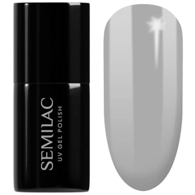 Bild av Semilac Halvpermanent nagellack 105 snygg grå 7 ml