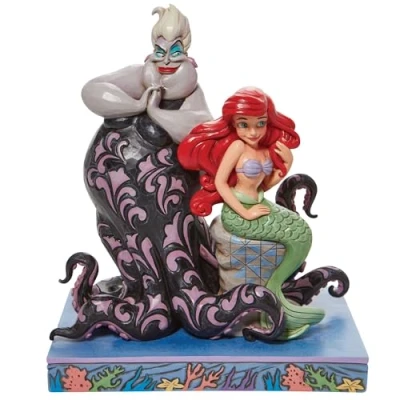 Bild av Enesco Disney Traditions Ariel and Ursula, statyett, 20 cm, flerfärgad