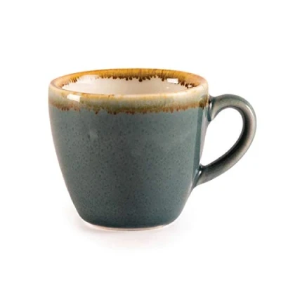 Bild av Olympia Kiln Espresso Cup Ocean Porcelain 85 ml 3 Oz 6 pc