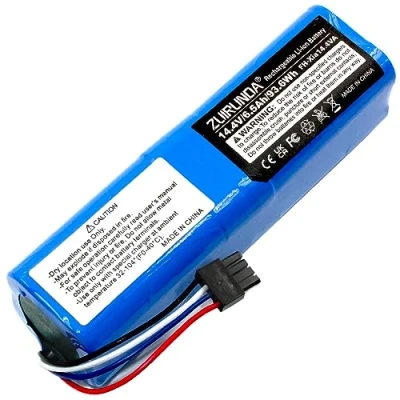 Bild av ZUIRUNDA 14,4 V 6 500 mAh Li Ion ersättningsbatteri för Eufy Robovac L70 Hybrid, T2190, T2190G21 360 robotdammsugare X90, X95