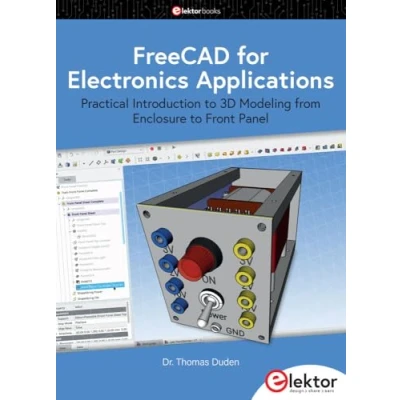 Bild av FreeCAD for Electronics Applications: Practical Introduction to 3D Modeling from Enclosure Front Panel