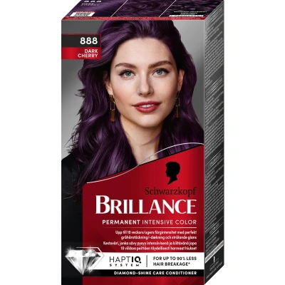 Bild av Schwarzkopf Brillance Permanent Intensive Color 888 Dark Cherry 1 pcs