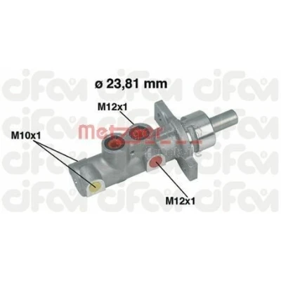 Bild av METZGER 202 362 Maître Cylindre 22 CIFAM Aluminium PEUGEOT: 306 3/5 portes, Partner I Combispace, Van, CITROËN: Berlingo / First