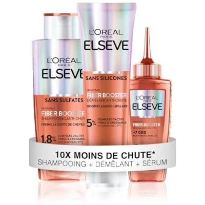 Bild av L&#039;Oréal Paris Elseve Fiber Booster hårrutin komplett anti fall