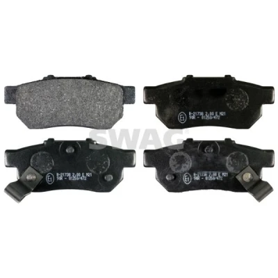 Bild av SWAG 85 91 6301 Jeu de plaquettes frein Essieu arrière avec indicateur d&#039;usure HONDA: CIVIC V 3/5 portes, 6 Fastback, CRX 3