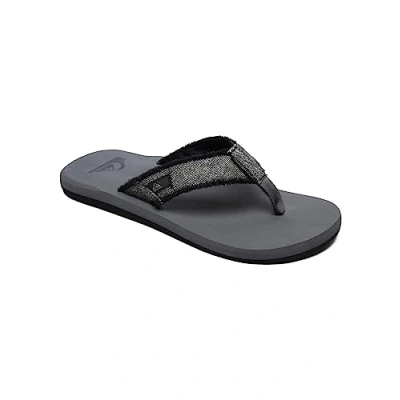 Bild av Quiksilver Herrar Monkey Abyss tåavskiljare, grå svart Xsks, 47 EU