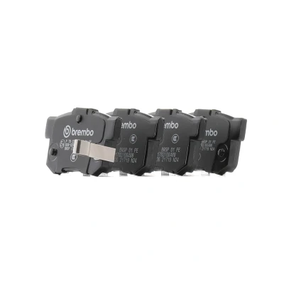 Bild av BREMBO P 79 027 Jeu de plaquettes frein avec indicateur d&#039;usure tôle anti bruit accessoires SUZUKI: SWIFT 3, SX4 I 5 portes