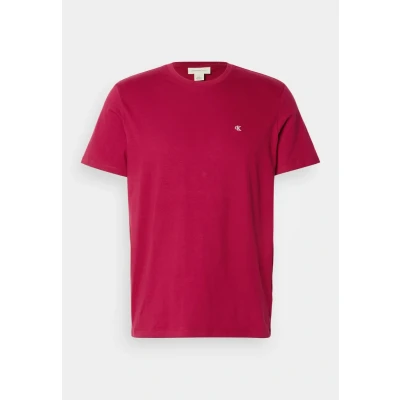 Bild av Calvin Klein Jeans Classic Monogram TEE Tshirt bas, Storlek: XXL, Beet red