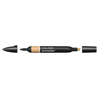 Bild av Winsor &amp; Newton &quot; ProMarker 0203199 professionell layoutmärkpenna 2 spetsar, fin och bred för ritningar, design layouter kanel