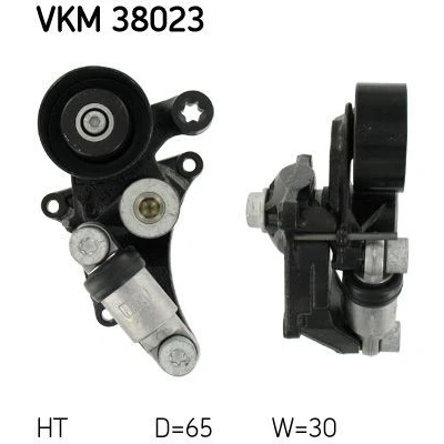 Bild av Spännrulle, aggregatrem Skf VKM 38023