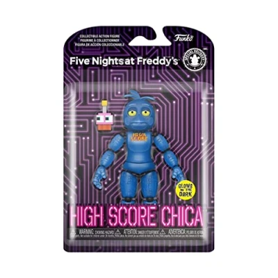 Bild av Funko Actionfigur: Five Nights At Freddy&#039;s (FNAF) High Score Chica the Chicken Glow In Dark Samlarobjekt leksak Presentidé Officiella varor
