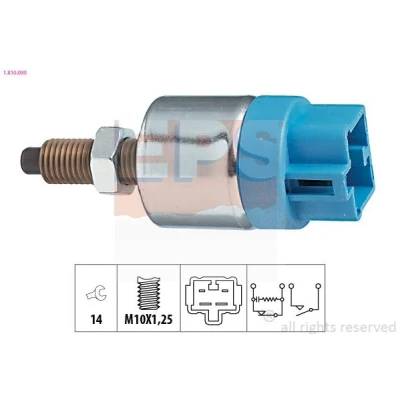 Bild av EPS 1.810.090 Interrupteur des feux de freins mécanique M10X1,25 Made in Italy OE Equivalent TOYOTA: RAV4 II SUV, Yaris I 3/5 portes