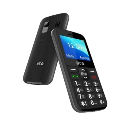 Bild av SPC Fortune 2 delad seniormobiltelefon med stora knappar och siffror, SOS knapp, ringsignal intelligenta meddelanden, extra hög volym, fjärrkonfiguration, laddningsstation USB C
