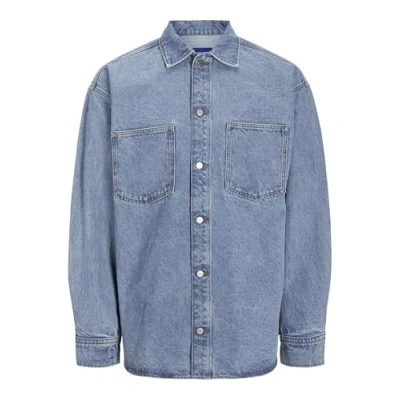 Bild av Jack &amp; Jones Jorhenry Skjorta, Storlek: Small, Light blue denim