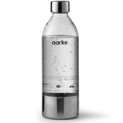 Bild av Aarke Flaska (800 ml) för Kolsyremaskin Carbonator 3, fri från BPA och med Detaljer i stål
