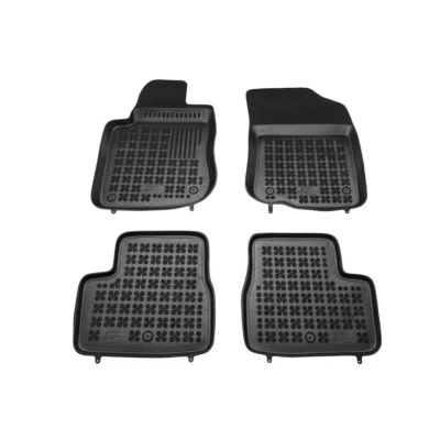 Bild av REZAW PLAST 201310 Ensemble de tapis sol Caoutchouc avant et arrière 4 noir Sur mesure PEUGEOT: 208 I 3/5 portes, 2008 Break