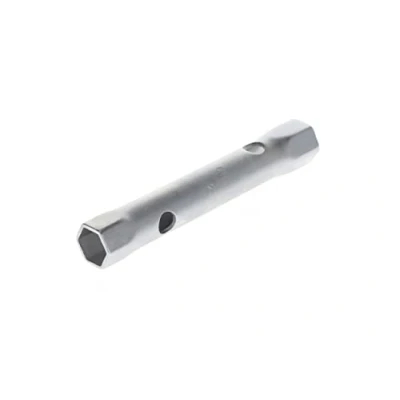 Bild av GEDORE 6212420 dubbel hylsnyckel, 22 + 24 mm, 6 kant, 180 mm lång, verktyg för bilmuttrar, 26 R x 24, förkromat stål
